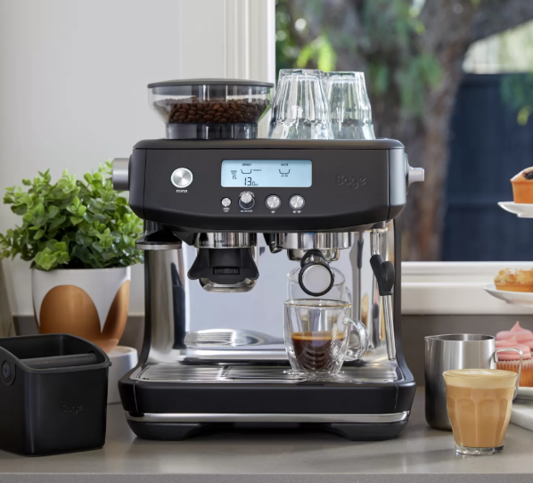Sage The Barista Pro Black Truffle Espresso Machine