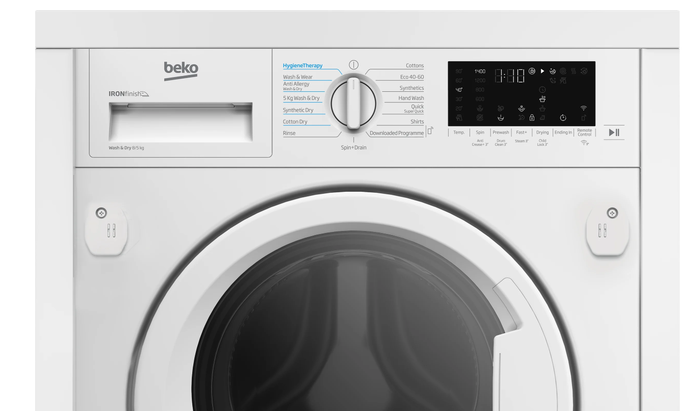 Beko Integrated Washer Dryer 8kg / 5kg | WDIK854441