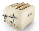 Delonghi Argento Flora 2 Slice Toaster Cream CT04.BG