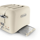 Delonghi Argento Flora 2 Slice Toaster Cream CT04.BG