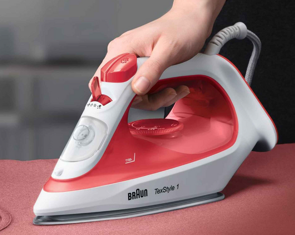 Braun TexStyle 1 Steam Iron SI1019RD