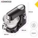 Kenwood Chef Titanium Baker KVC85.004BK