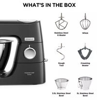 Kenwood Chef Titanium Baker KVC85.004BK
