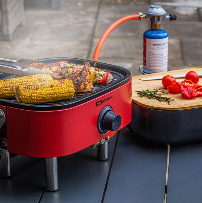 Sahara Mini Red Portable BBQ