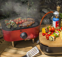 Sahara Mini Red Portable BBQ