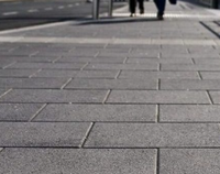 Newgrange Flag 400x400x40mm | Black Granite