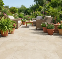 Kandla Outdoor Porcelain Tiles 900x600mm | Italian | Beige