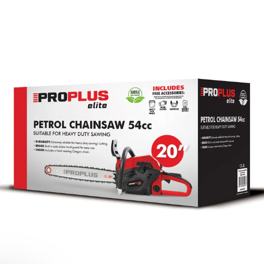 Proplus Elite Petrol Chainsaw 20" 54CC