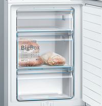 Bosch Free-Standing Fridge Freezer 176cm Silver KGV33VLEAG