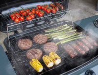 Sahara 2 Burner Gas BBQ Rapid Assembly Plus