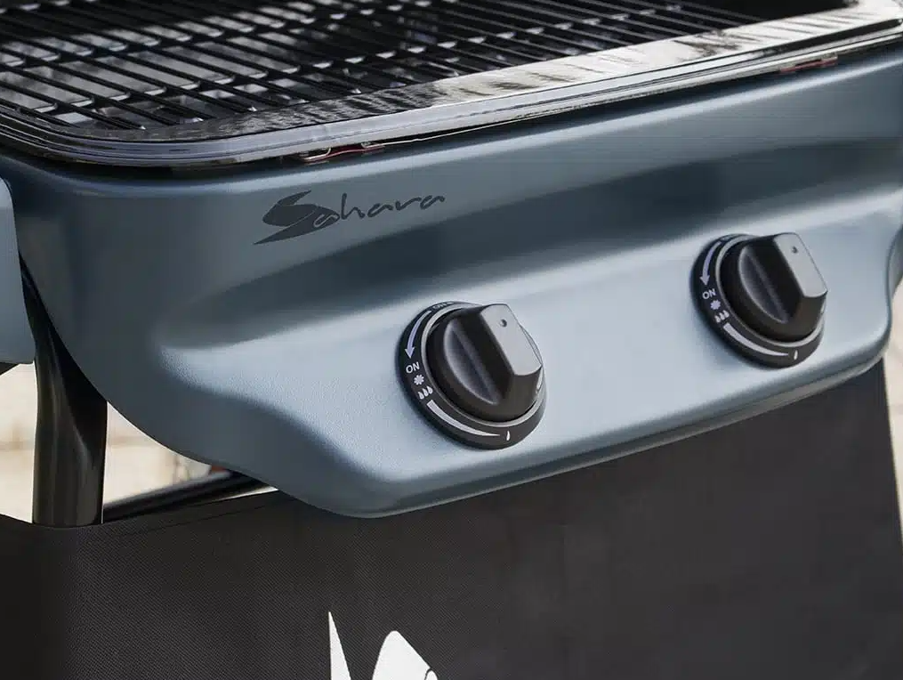 Sahara 2 Burner Gas BBQ Rapid Assembly Plus