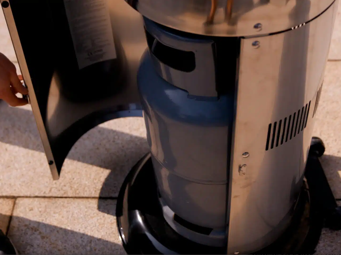 Sahara 13kW Heat Focus Patio Heater | Stainless Steel