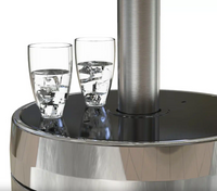 Sahara 13kW Heat Focus Patio Heater | Stainless Steel