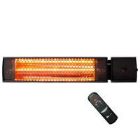 Sahara 2000W Halogen Wall Mounted Patio Heater