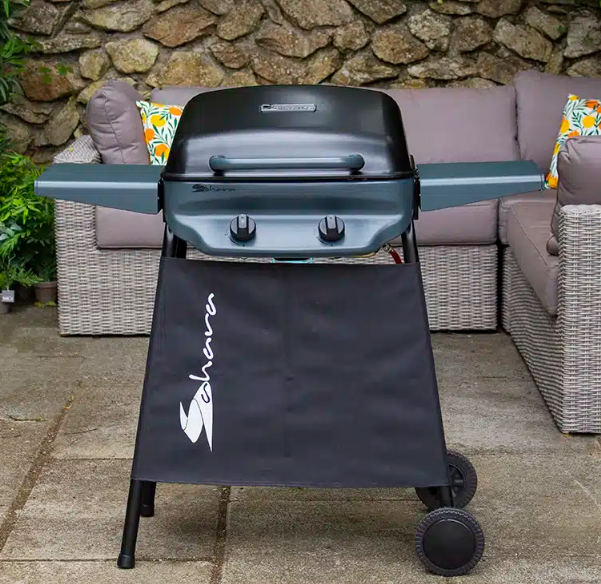 SAHARA RAPID ASSEMBLY 2 BURNER BARBECUE