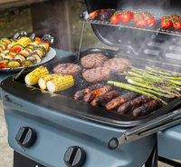 SAHARA RAPID ASSEMBLY 2 BURNER BARBECUE