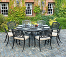 Ballycurrin 8 Seater Round Set | Hammered Bronze