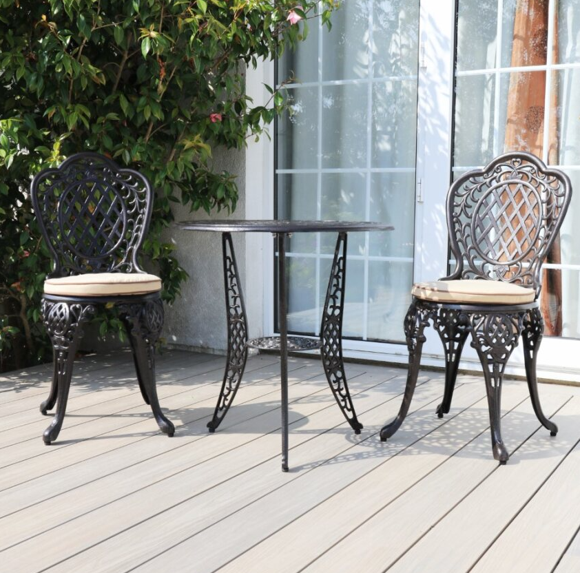 Ballycurrin Bistro Set | Hammered Bronze
