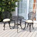 Ballycurrin Bistro Set | Hammered Bronze