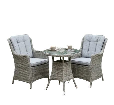 Ashford Rattan Bistro Set Brown