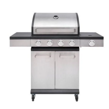 Oscar 4 Burner Gas BBQ with Side Burner