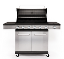 Oscar 4 Burner Gas BBQ with Side Burner