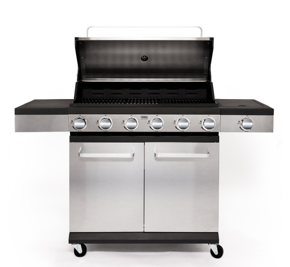 Oscar 4 Burner Gas BBQ with Side Burner