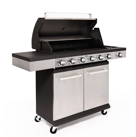Oscar 4 Burner Gas BBQ with Side Burner