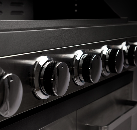 Oscar 4 Burner Gas BBQ with Side Burner