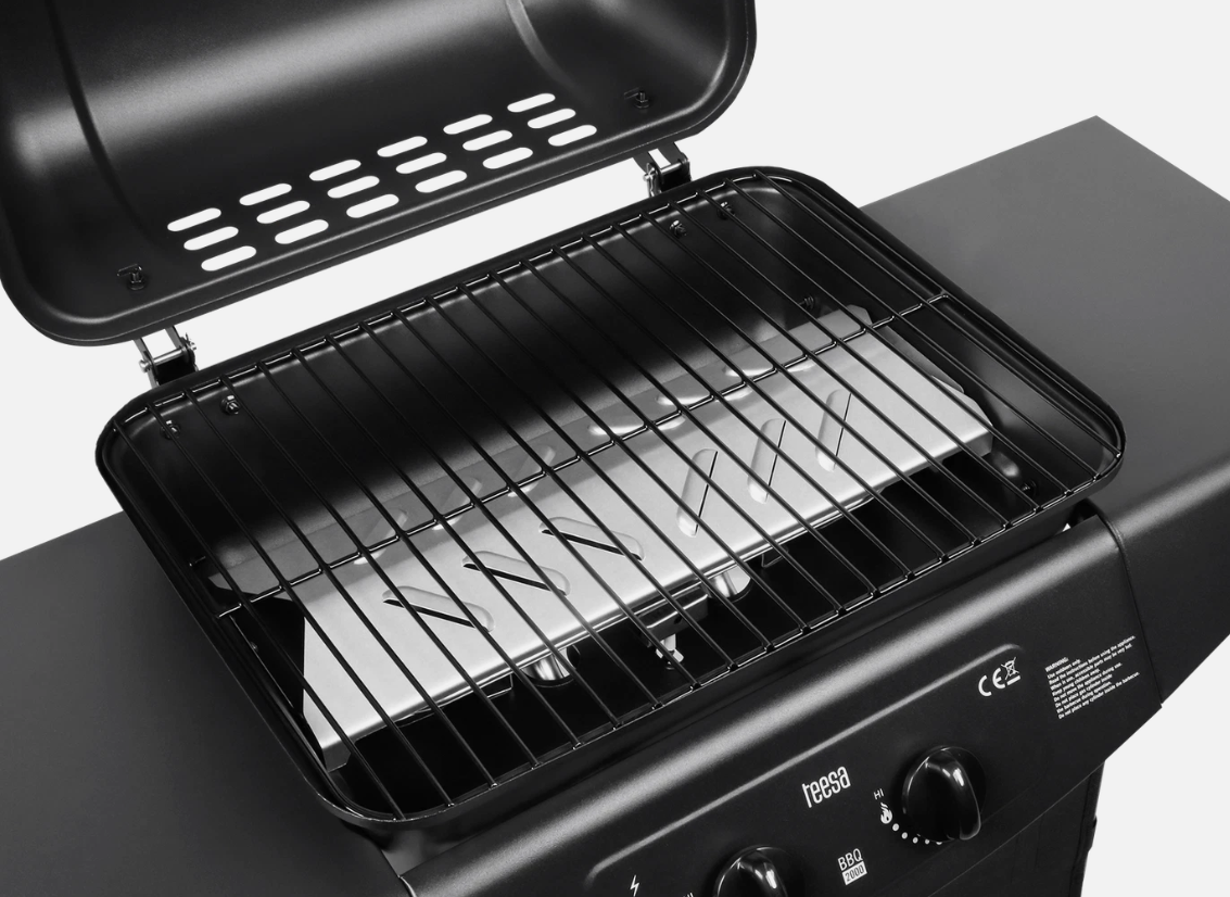 Oscar 2 Burner Gas BBQ black