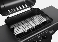 Oscar 2 Burner Gas BBQ black