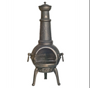 Sierra Extra Large Cast Iron Chiminea With Grill XL