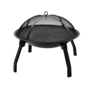Outdoor Living Foldable Fire Pit | Black