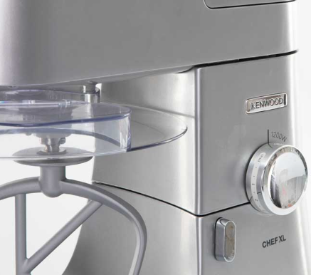 Kenwood Chef XL Mixer Silver 1200W KVL4100S