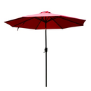 Parasol 2.75m Crank Tilt BURGUNDY