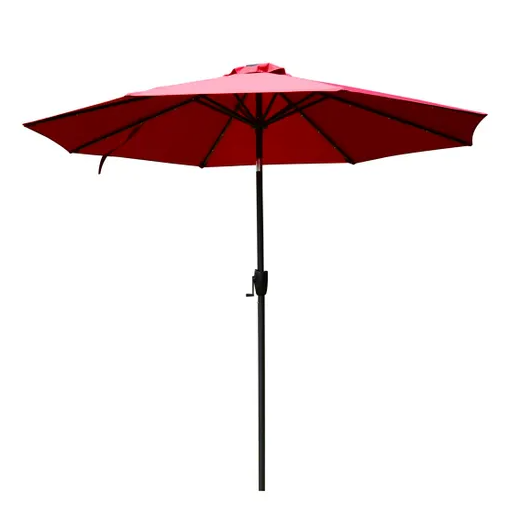 Parasol 2.75m Crank Tilt BURGUNDY