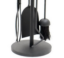 CASTLE LEATHER 5PCE COMPANION SET 73CM