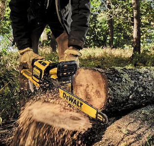 DeWalt Chainsaw Kit | 54V XR FLEXVOLT 40CM Chainsaw - 1 x 9AH | DCMCST635X1-GB