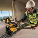 DeWalt Plunge Saw Kit | 54V XR 165mm & x2 6Ah Flexvolt Batteries | DCS520T2
