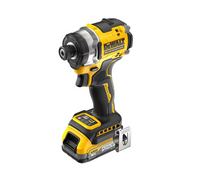 DeWalt Impact Driver Kit | 18V XR & x2 1.7Ah Powerstack Batteries | DCF860E2T