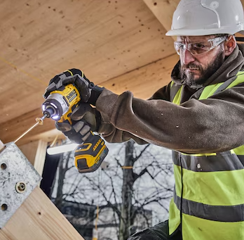 DeWalt Impact Driver Kit | 18V XR & x2 1.7Ah Powerstack Batteries | DCF860E2T