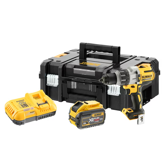 DeWalt 18V XR Brushless Combi Drill Kit | DCD996X1