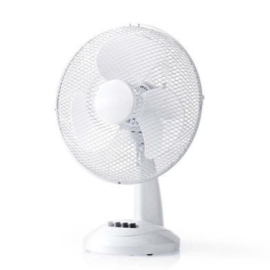Schallen 12" Oscillating 3 Speed Desk Fan