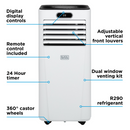 Black & Decker 7000BTU Smart Air Conditioner | BXAC40024GB-BOM