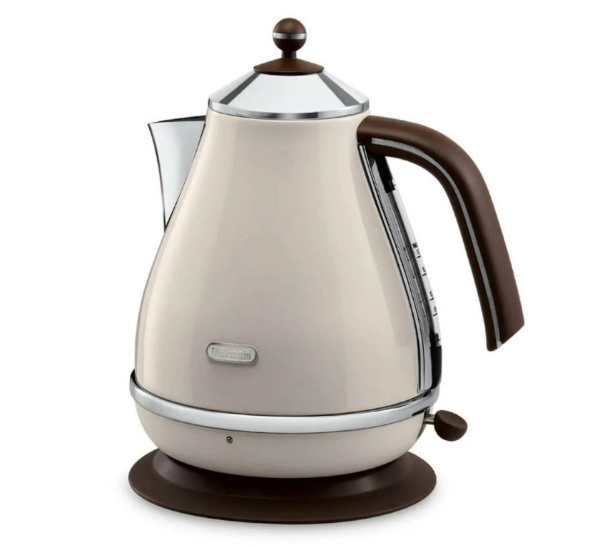 DeLonghi Icona Capitals Kettle | Vintage Cream | KBOV3001.BG