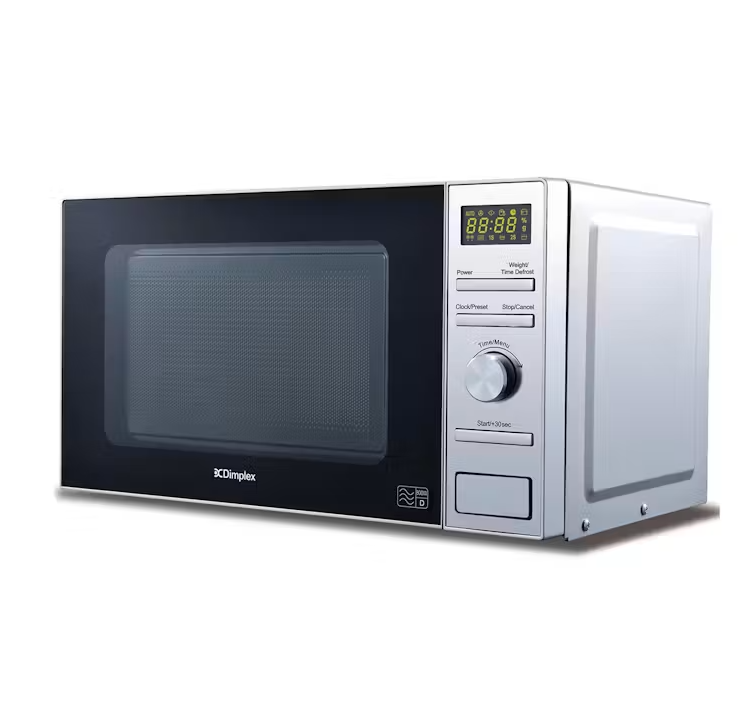 Dimplex Microwave 800W Stainless Steel Interior | Silver | 980535