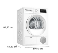 Bosch 8KG Series 4 Heat Pump Tumble Dryer White | WTH85225IE