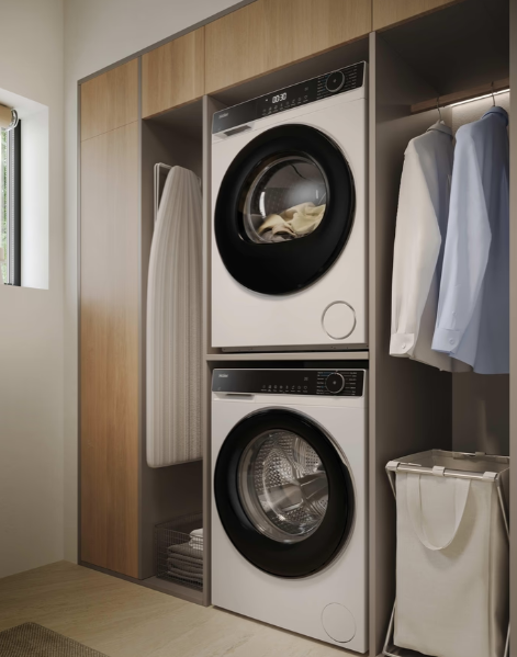 Haier Freestanding 8kg Heat Pump Dryer White | HD80-D357U1-UK