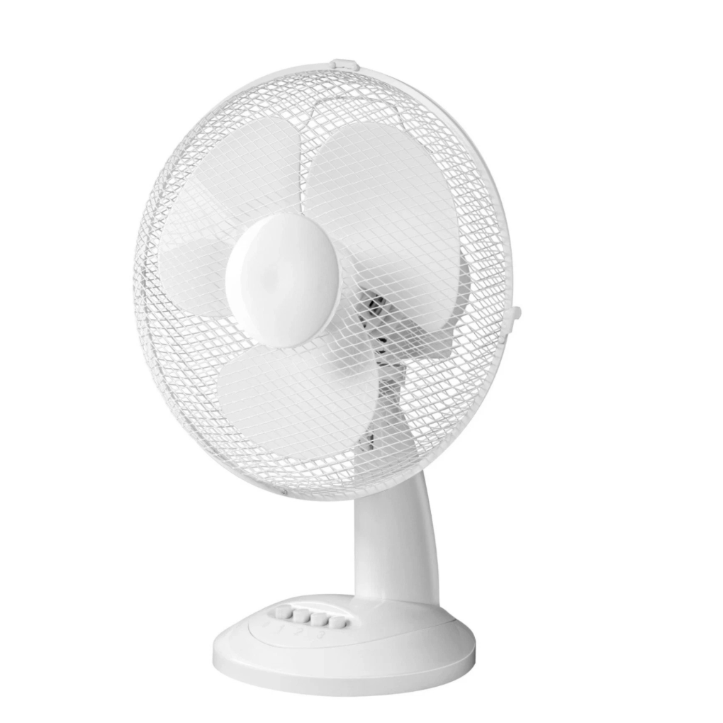 Daewoo 12" Oscillating 3 Speed Desk Fan