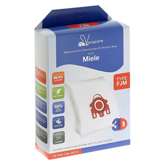 Miele Vacuum Bag 5 Pack | TU